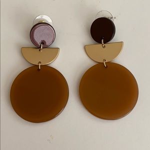 NWOT American Eagle Geometric Earrings